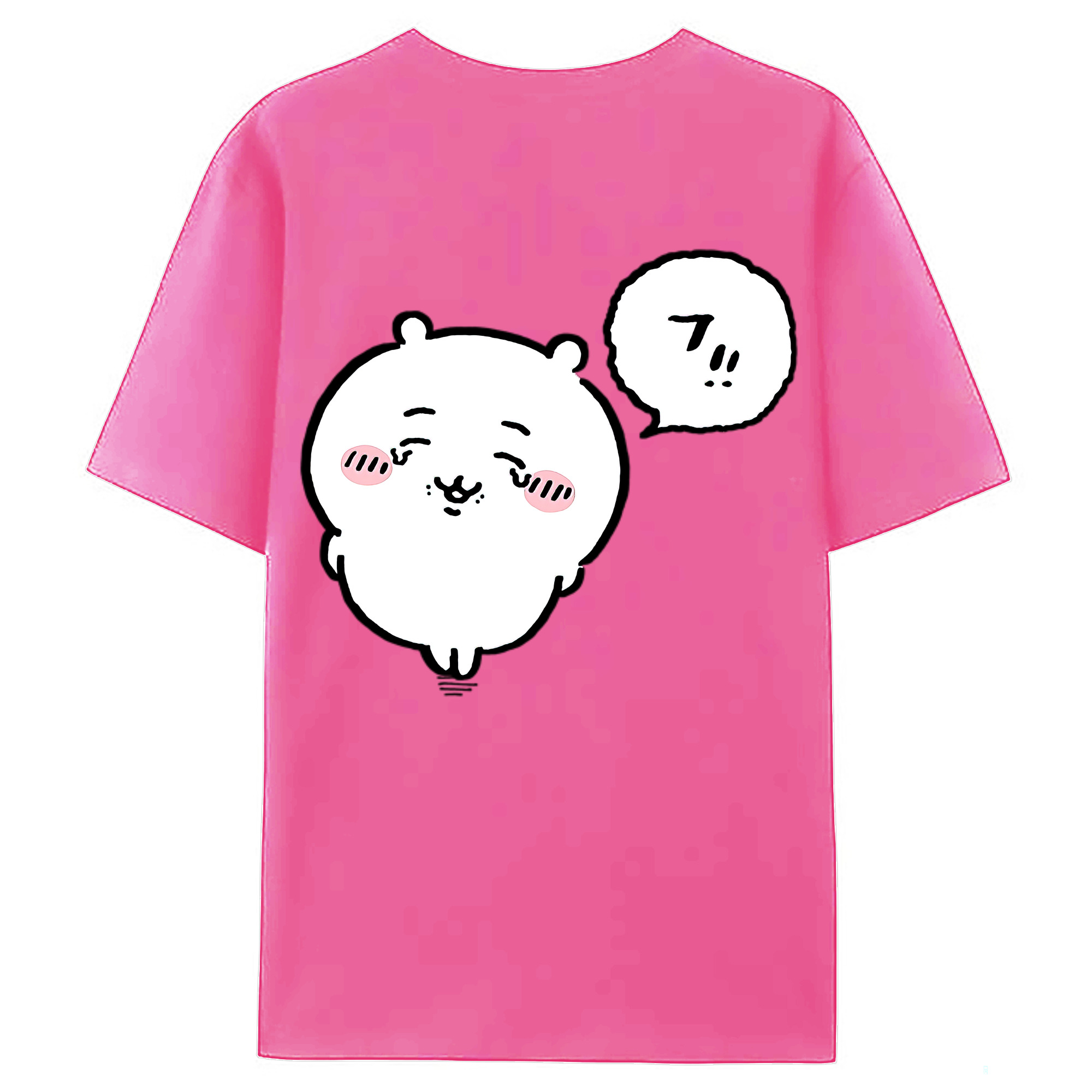 （画像用） ちいかわ ちいかわ Chii-kawa chiikawa レディース半袖Tシャツ(バックプリント)